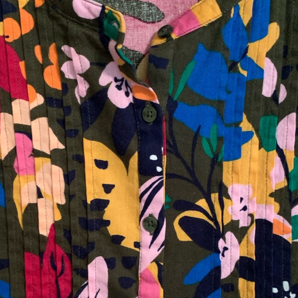 NWT St John’s Bay women’s floral dress. Button up. Size 2X. - Picture 3 of 6